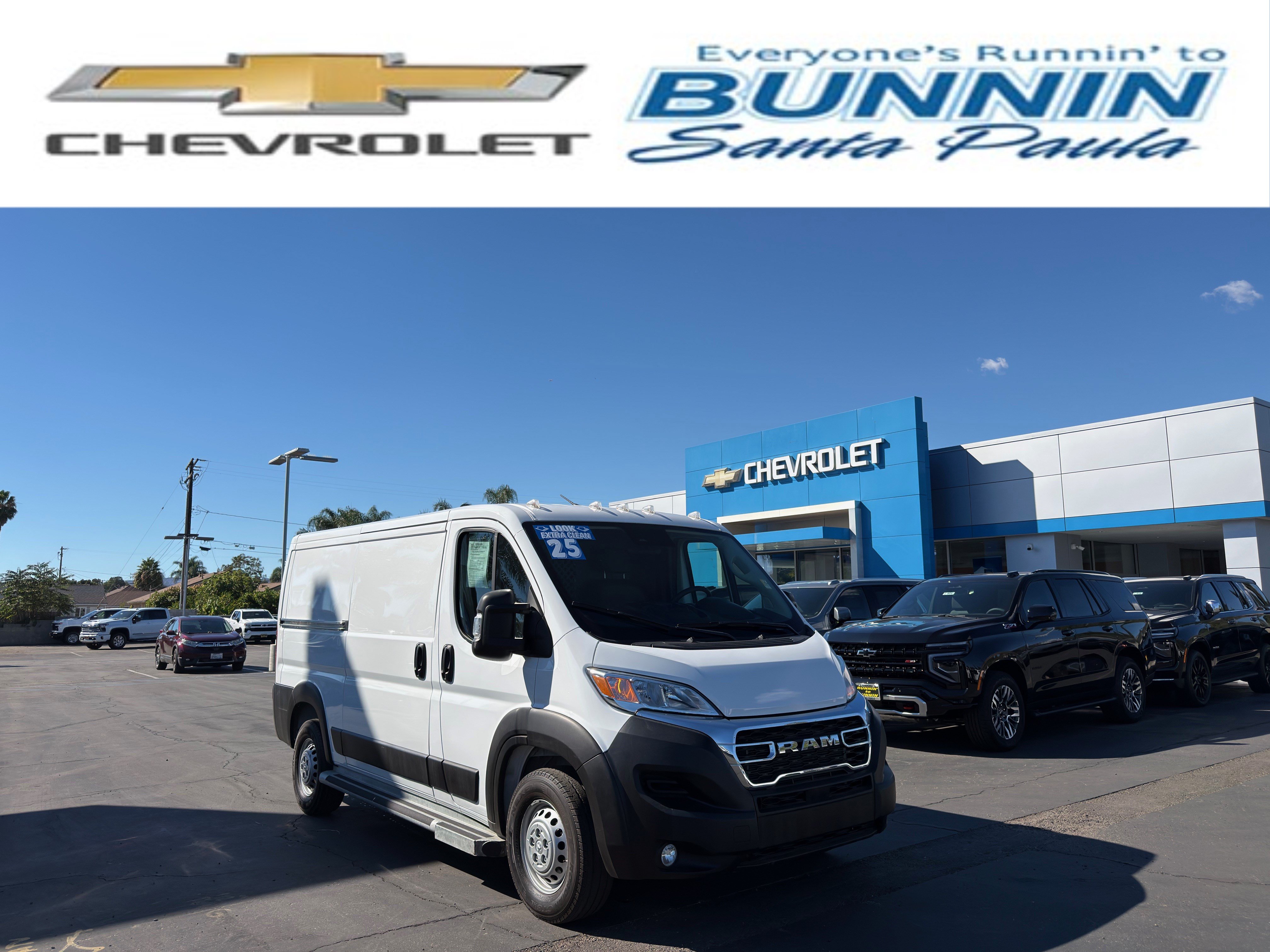 Used 2025 RAM ProMaster 2500 w/ U-Haul Equipment Group FWD image 1