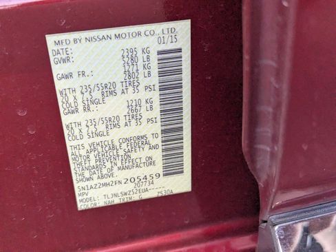 Used 2015 Nissan Murano Platinum image 11