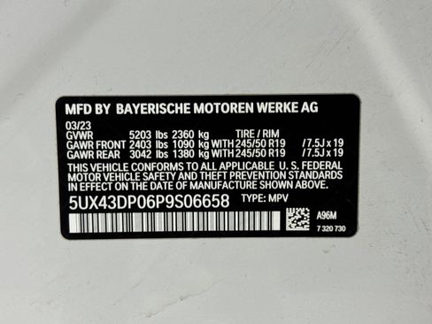 Used 2023 BMW X3 sDrive30i w/ Premium Package RWD image 27