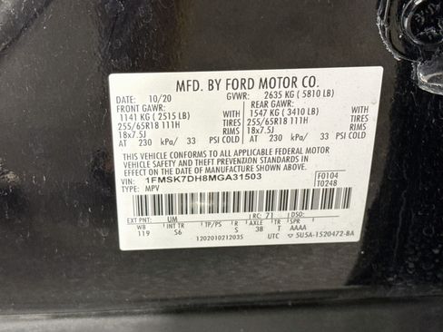 Used 2021 Ford Explorer XLT w/ Equipment Group 202A RWD image 40