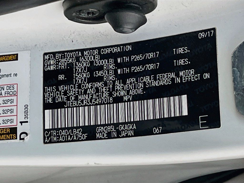 Used 2018 Toyota 4Runner SR5 Premium AWD/4WD image 33