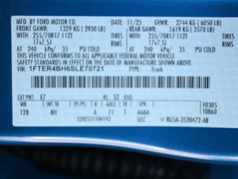 New 2025 Ford Ranger XL image 42