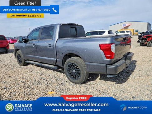Used 2019 Nissan Titan SL w/ Midnight Edition RWD image 3