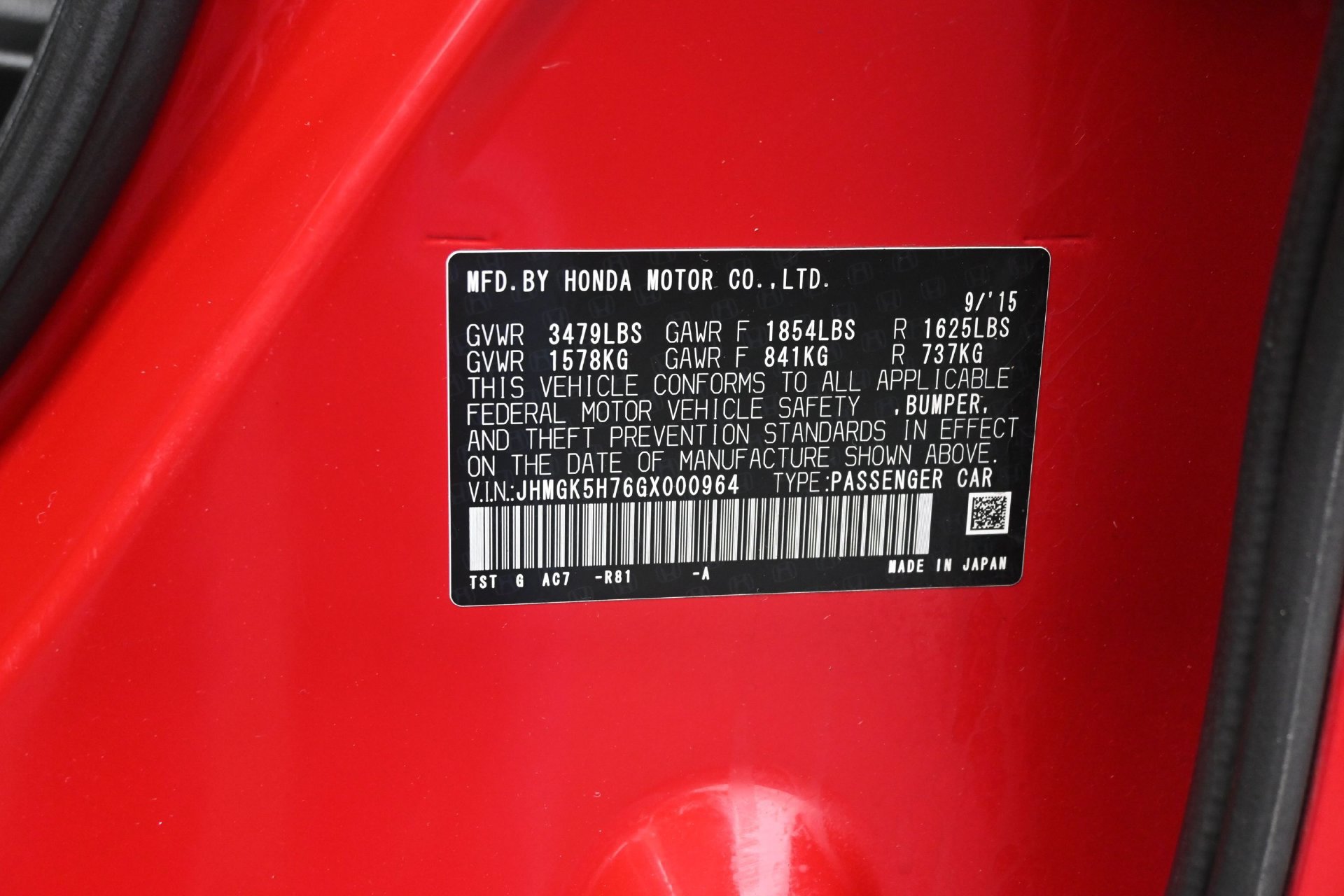 Used 2016 Honda Fit EX image 23