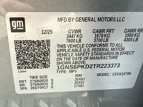 Used 2026 Chevrolet Tahoe Z71 w/ Comfort Package AWD/4WD image 35