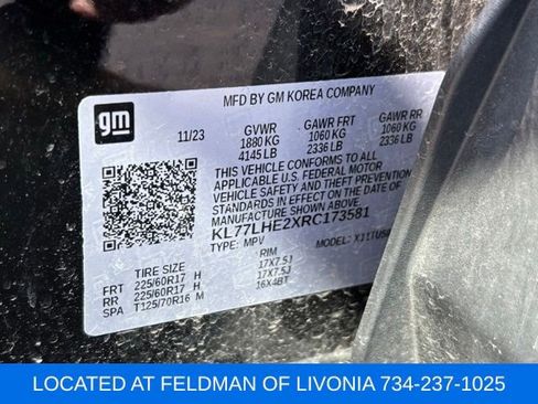 Certified 2024 Chevrolet Trax LT w/ Driver Confidence Package image 10