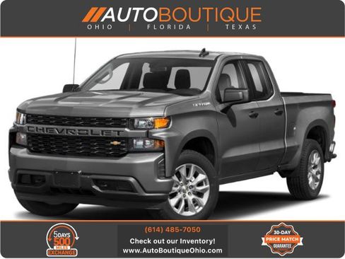 Used 2021 Chevrolet Silverado 1500 Custom w/ LPO, Dark Essentials Package image 1