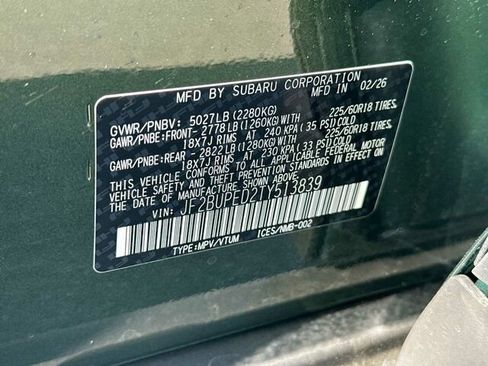 New 2026 Subaru Outback Touring AWD/4WD image 37