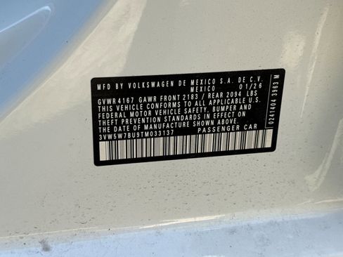 New 2026 Volkswagen Jetta S image 26