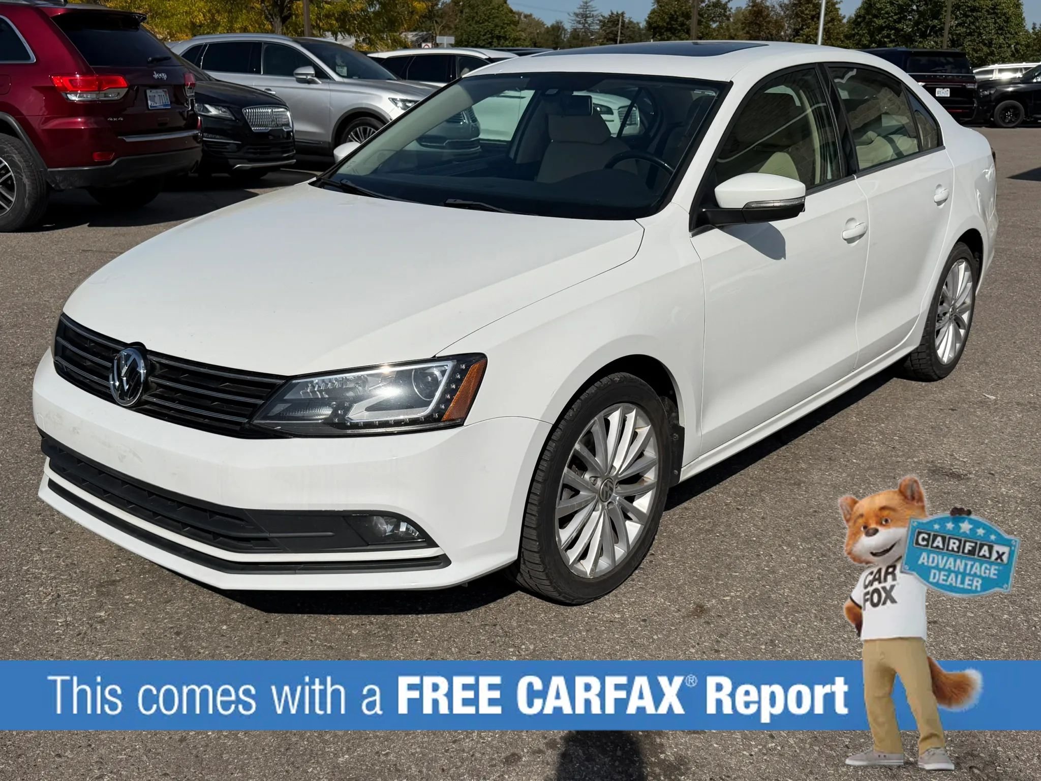 Used 2016 Volkswagen Jetta SEL w/ Lighting Package FWD image 1
