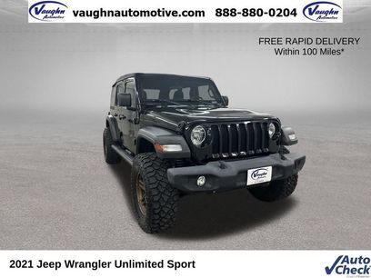 Used 2021 Jeep Wrangler Unlimited Sport w/ Technology Group