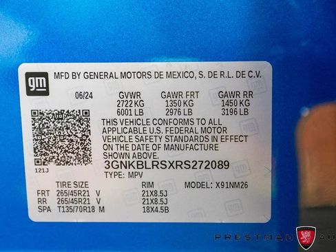 Used 2024 Chevrolet Blazer Premier w/ Driver Confidence II Package image 48