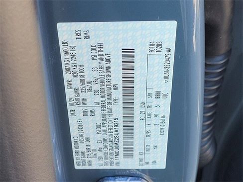 New 2025 Ford Escape ST-Line w/ Equipment Group 301A image 20