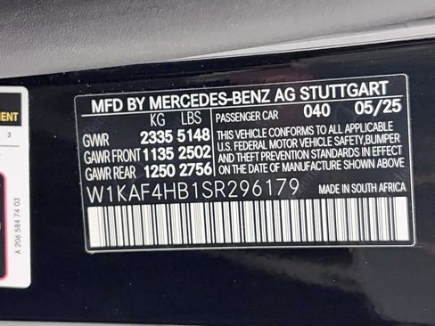 Certified 2025 Mercedes-Benz C 300 4MATIC Sedan image 25