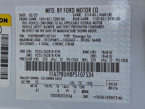 Certified 2023 Ford Mustang Premium image 27