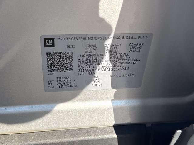 Used 2021 Chevrolet Equinox LS w/ LS Convenience Package AWD/4WD image 27