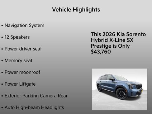 New 2026 Kia Sorento SX Prestige image 5