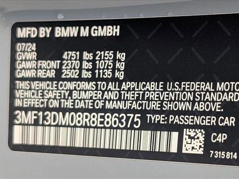 Used 2024 BMW M2 w/ Lighting Package RWD image 22