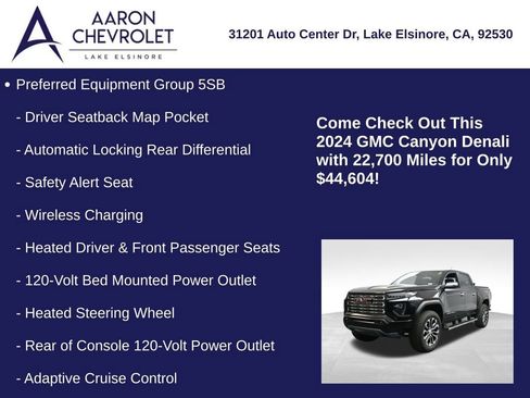 Used 2024 GMC Canyon Denali image 15