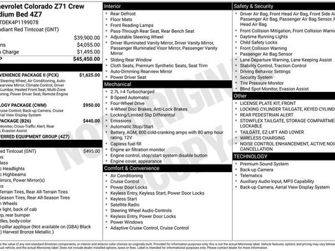 Used 2023 Chevrolet Colorado Z71 w/ Z71 Convenience Package 2 AWD/4WD image 6
