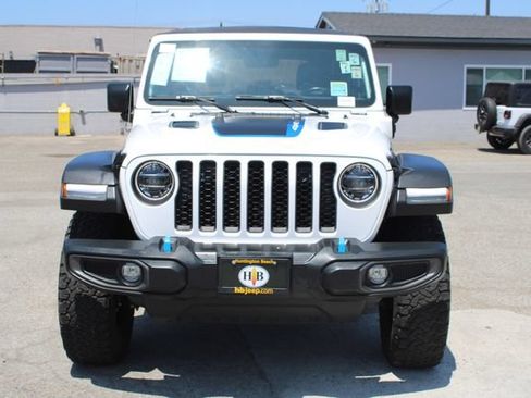 Used 2021 Jeep Wrangler Unlimited Rubicon 4xe w/ Cold Weather Group AWD/4WD image 2