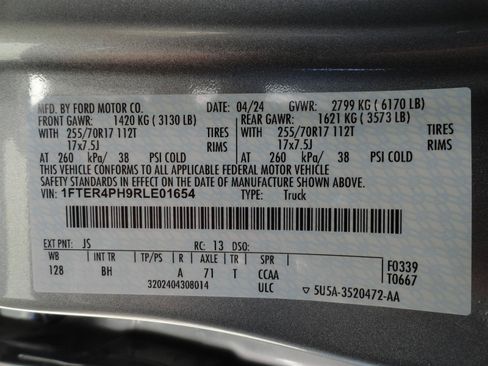 Used 2024 Ford Ranger XL AWD/4WD image 21