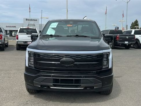 Certified 2022 Ford F150 Lightning Lariat w/ Max Trailer Tow Package AWD/4WD image 9