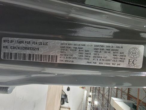 Used 2021 Jeep Wrangler Unlimited Sahara w/ Uconnect 4C Nav & Sound Group image 39