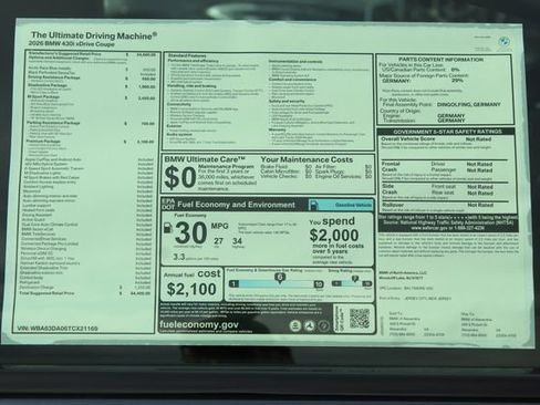 New 2026 BMW 430i xDrive Coupe w/ M Sport Package image 2