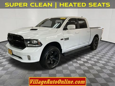 Used 2018 RAM 1500 Sport w/ Quick Order Package 27Q Night image 1
