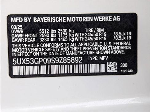 Used 2025 BMW X3 xDrive30i w/ Convenience Package image 27