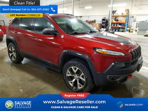 Used 2016 Jeep Cherokee Trailhawk w/ Cold Weather Group AWD/4WD image 5