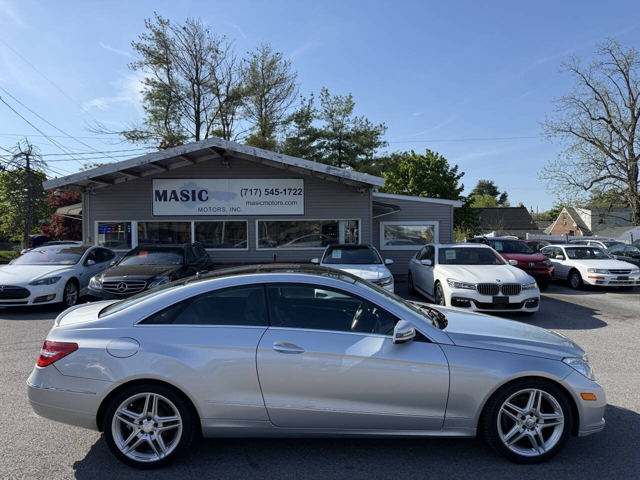 Used 2013 Mercedes-Benz E 350 4MATIC Coupe w/ Premium 1 Pkg image 3