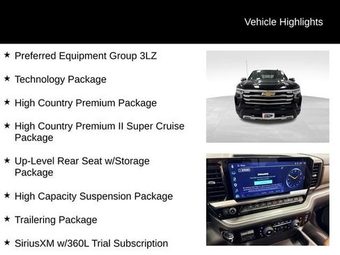 Certified 2025 Chevrolet Silverado 1500 High Country AWD/4WD image 16