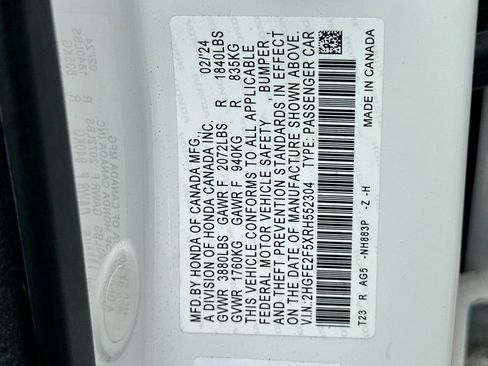 Used 2024 Honda Civic Sport image 32