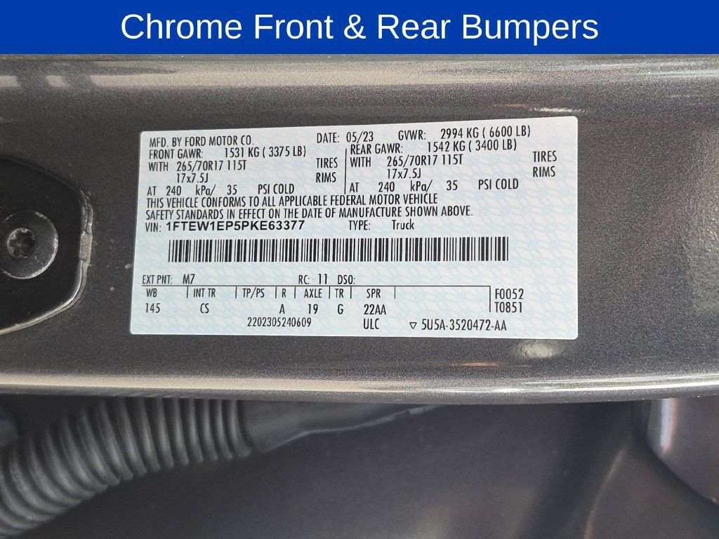 Used 2023 Ford F150 XL w/ XL Chrome Appearance Package AWD/4WD image 11