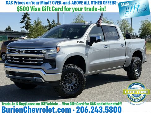 New 2026 Chevrolet Silverado 1500 LTZ w/ LTZ Premium Package AWD/4WD image 1