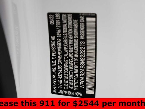 Certified 2022 Porsche 911 Carrera GTS image 50