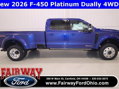New 2026 Ford F450 Platinum