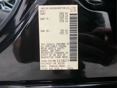 Used 2021 Nissan Altima 2.5 SV FWD image 28
