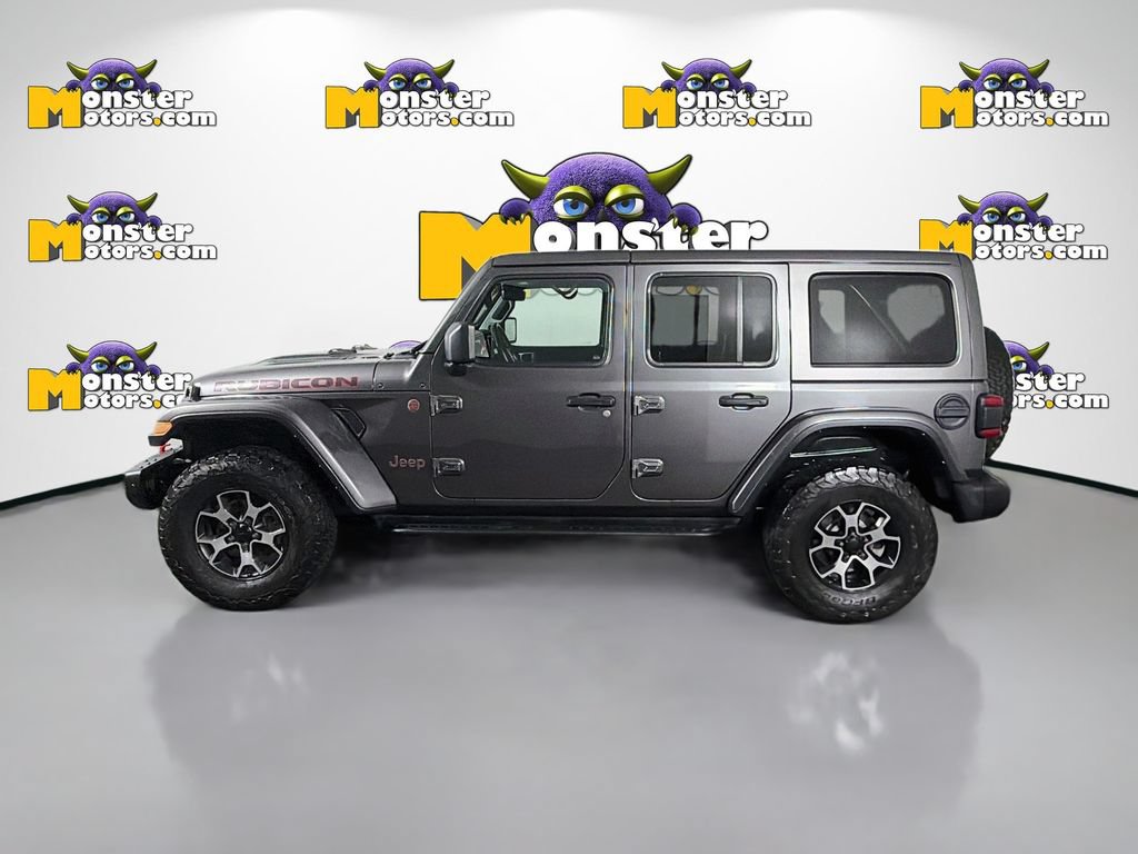 Used 2021 Jeep Wrangler Unlimited Rubicon w/ Uconnect 4C Nav & Sound Group AWD/4WD image 8