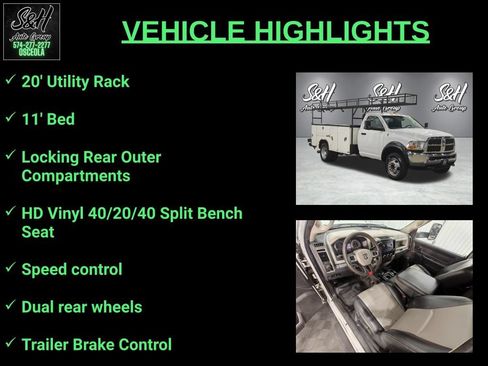 Used 2011 RAM 5500 4x4 Regular Cab w/ ST Decor Group image 3