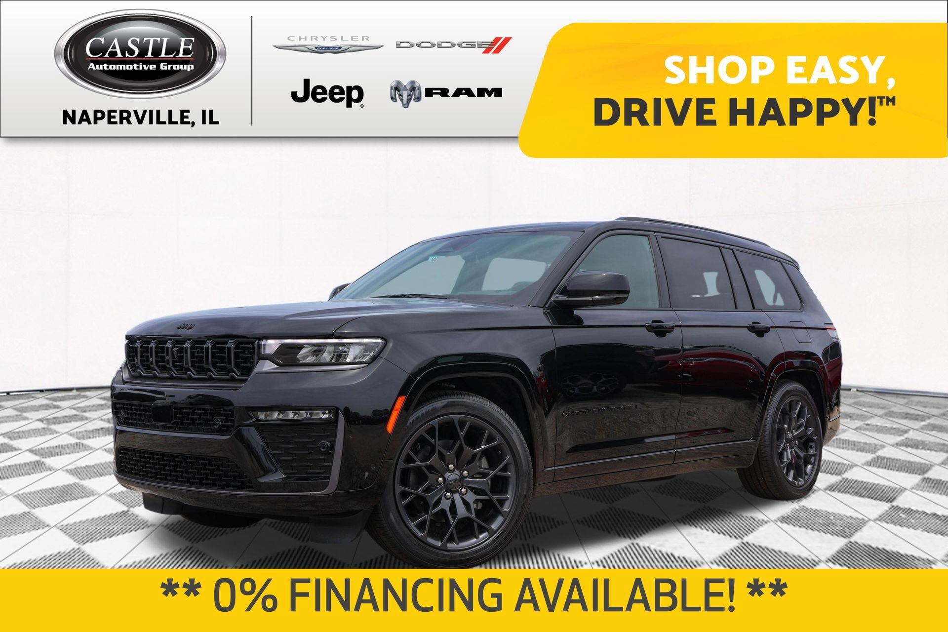 New 2026 Jeep Grand Cherokee L Summit w/ Obsidian Package AWD/4WD image 1