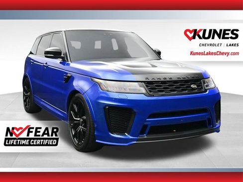 Used 2019 Land Rover Range Rover Sport SVR AWD/4WD image 1