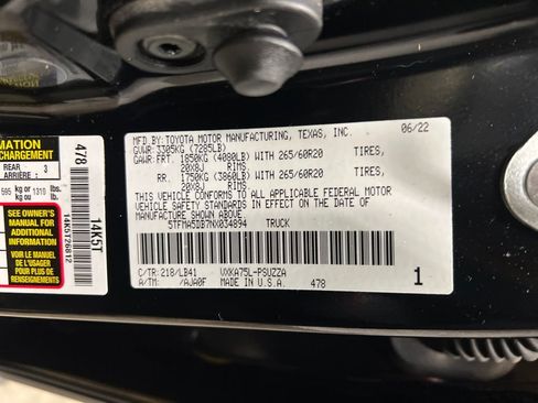 Used 2022 Toyota Tundra 1794 Edition image 24