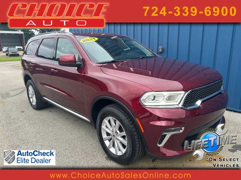 Used 2021 Dodge Durango SXT image 1