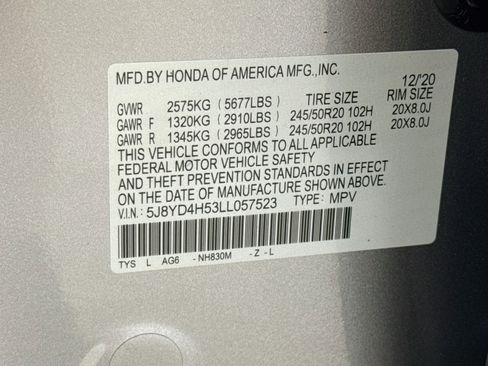 Used 2020 Acura MDX w/ Technology Package AWD/4WD image 40