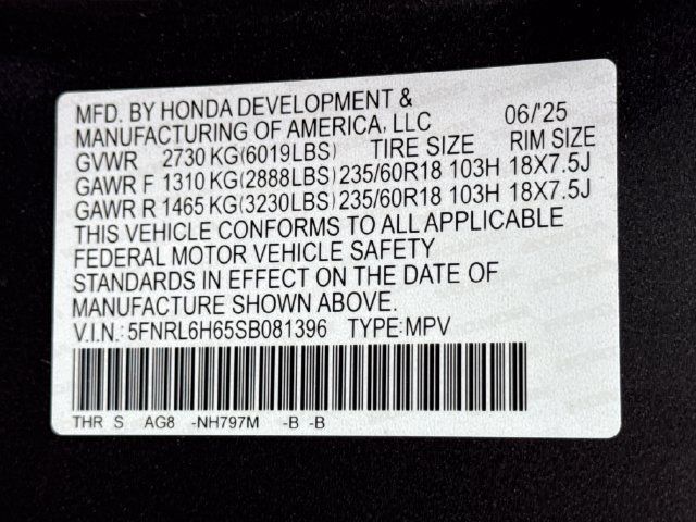 Used 2025 Honda Odyssey EX-L image 26