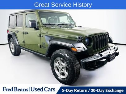 Certified 2021 Jeep Wrangler Unlimited Sport