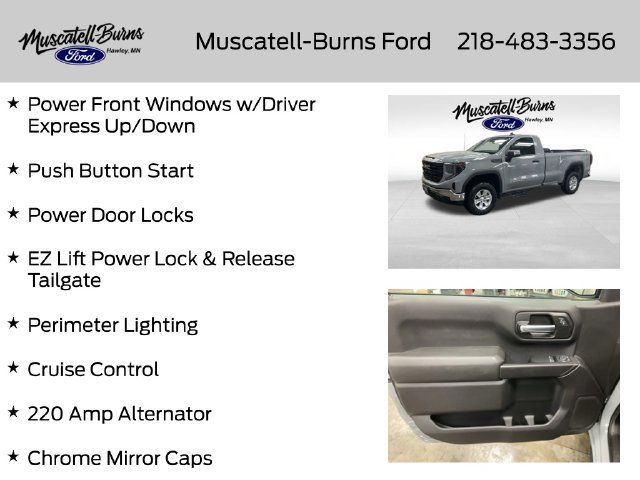 Used 2024 GMC Sierra 1500 Pro w/ Pro Value Package AWD/4WD image 16